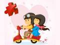 Juego Rompecabezas del día de San Valentín  en línea