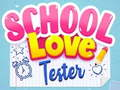 Juego Probador de amor escolar  en línea