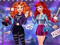 Juego Espectáculo de rock de princesas pelirrojas  en línea