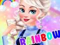 Juego Moda de princesa arcoíris  en línea