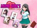 Juego Tarjeta de memoria de chicas anime  en línea