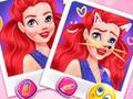 Juego Deformación de la cara de las princesas  en línea