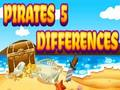 Juego Piratas 5 diferencias  en línea