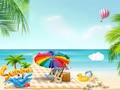 Juego Tobogán de playa de verano  en línea