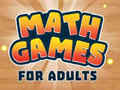 Juego Juegos de matemáticas para adultos  en línea