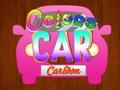 Juego Colores Coche Dibujos animados  en línea