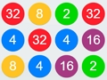 Juego 2-4-8 enlazar números idénticos  en línea