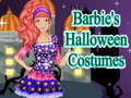 Juego Barbie disfraces de Halloween  en línea