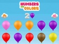 Juego Números y colores  en línea