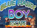 Juego Escape de chico peludo azul  en línea