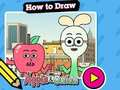 Juego Cómo Dibujar: Manzana y Cebolla  en línea