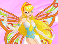 Juego Vestir a la hada de la belleza de Stella  en línea
