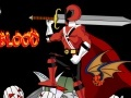 Juego Power Rangers Samurai Halloween Blood  en línea