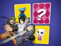 Juego Partido de tarjeta de memoria de Naruto  en línea