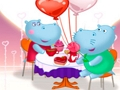 Juego Hipopótamo Café de San Valentín  en línea