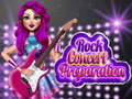 Juego Preparación para conciertos de rock  en línea