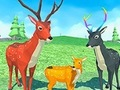 Juego Deer Simulator Familia de animales  en línea