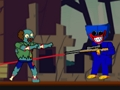 Juego Huggy Wuggy vs Zombis  en línea