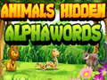 Juego Animales ocultos AlphaWords  en línea