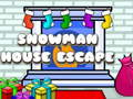 Juego Escape de la casa del muñeco de nieve  en línea