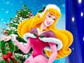 Juego Vestir suéter navideño de la Princesa Aurora  en línea