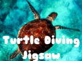 Juego Rompecabezas de buceo de tortuga  en línea