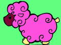 Juego Libro para colorear de oveja bebé  en línea