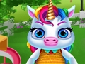 Juego Cuidado del unicornio lindo  en línea