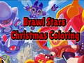 Juego Brawl Stars Navidad para colorear  en línea