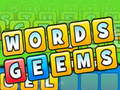 Juego Palabras gemas  en línea