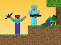 Juego Noob vs Pro: Apocalipsis Zombie  en línea
