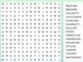 Juego Búsqueda de palabras  en línea