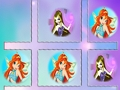 Juego Winx tres en raya  en línea
