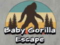 Juego Bebé gorila escapa  en línea