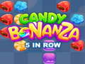 Juego Candy Bonanza 5 en Fila  en línea