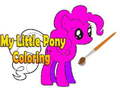 Juego Mi pequeño pony para colorear  en línea