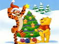 Juego Rompecabezas de Navidad de Winnie the Pooh  en línea
