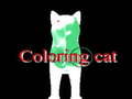 Juego Gato para colorear  en línea