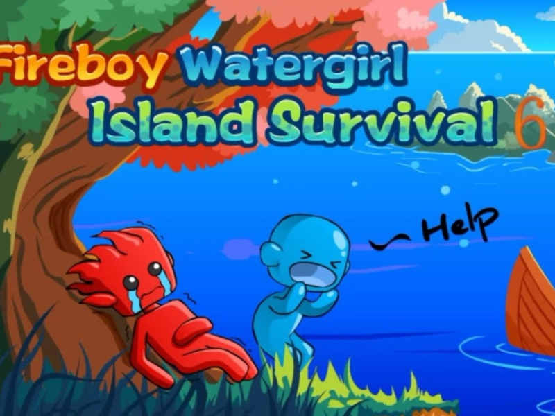 Juego Supervivencia en la isla de fuego y agua 6  en línea