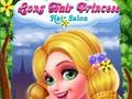 Juego Peluquería de princesa de pelo largo  en línea
