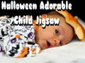 Juego Rompecabezas de niño adorable de Halloween  en línea