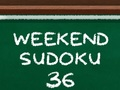 Juego Sudoku de fin de semana 36  en línea