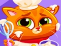 Juego Encantador gato virtual en el restaurante  en línea