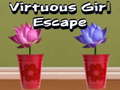 Juego Escape de la chica virtuosa  en línea