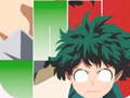 Juego Hero Academia Boku Anime Manga Piano Tiles Juegos  en línea