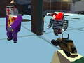 Juego Disparos de píxeles 3D locos  en línea