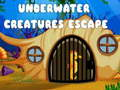 Juego Escape de criaturas submarinas.  en línea