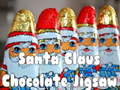 Juego Rompecabezas de chocolate de Papá Noel  en línea