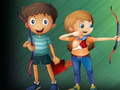 Juego Tiro con arco casa escape  en línea