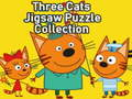 Juego Colección de rompecabezas de tres gatos  en línea